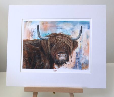 Aggie Highland Cow Pankhurst Gallery