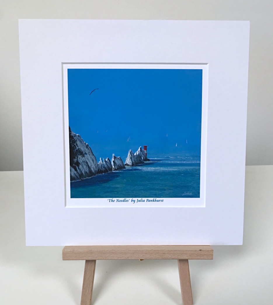 The Needles Isle of Wight Seascape Art Print Gift Pankhurst Gallery