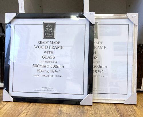 Frames for art gift prints Pankhurst Gallery 50x50cm frames