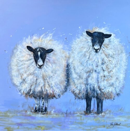 Sheep Ewe Painting art original Pankhurst Gallery