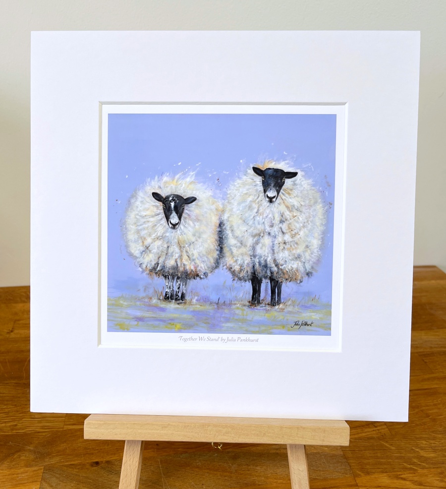 Together We Stand, Two Sheep, Prints - Image 2