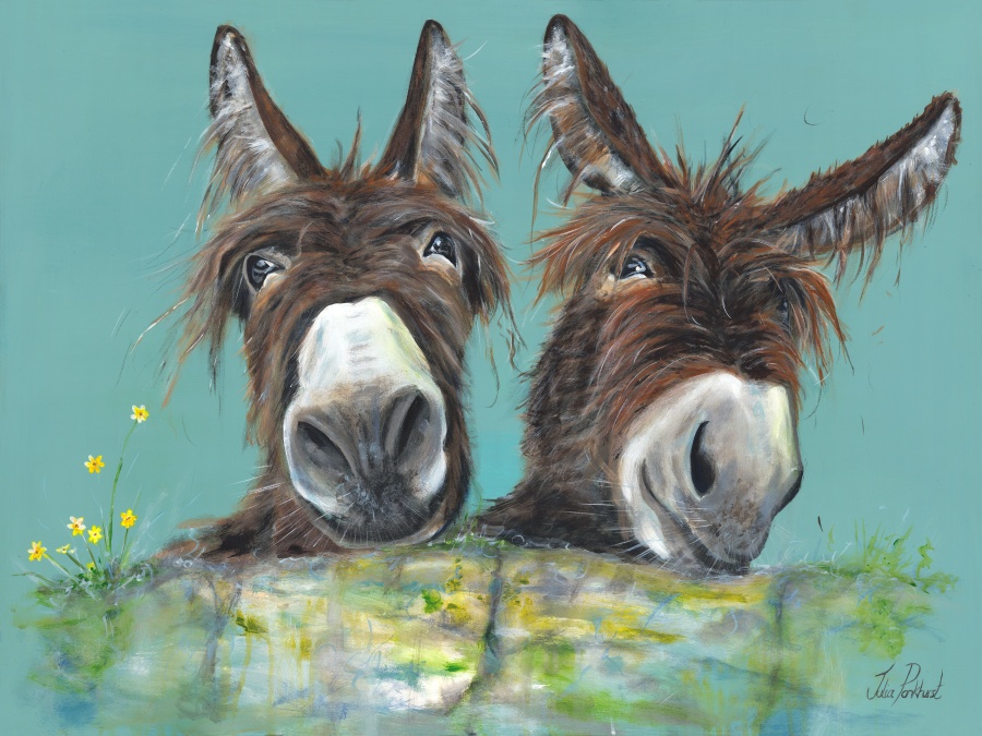 Pair of Donkeys