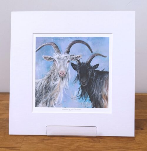 Two Billy Goats MINI PRINT