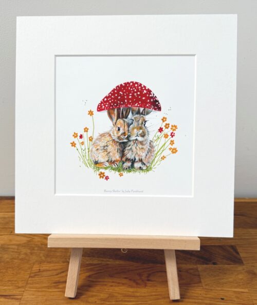 Bunny Shelter MINI PRINT