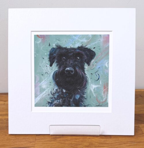 Black Schnauzer MINI PRINT