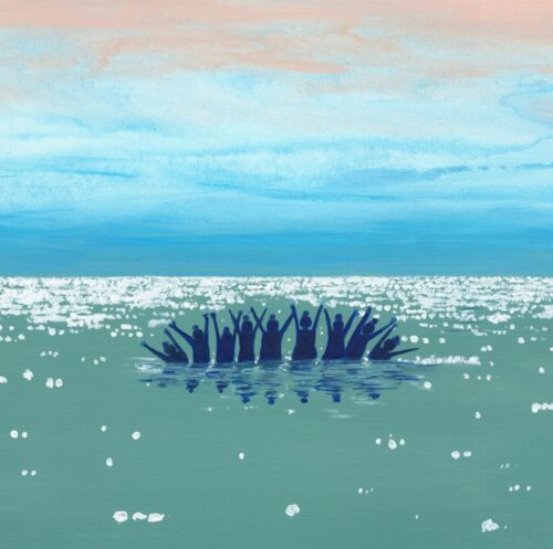 Group Wave (Open water Swimmers)